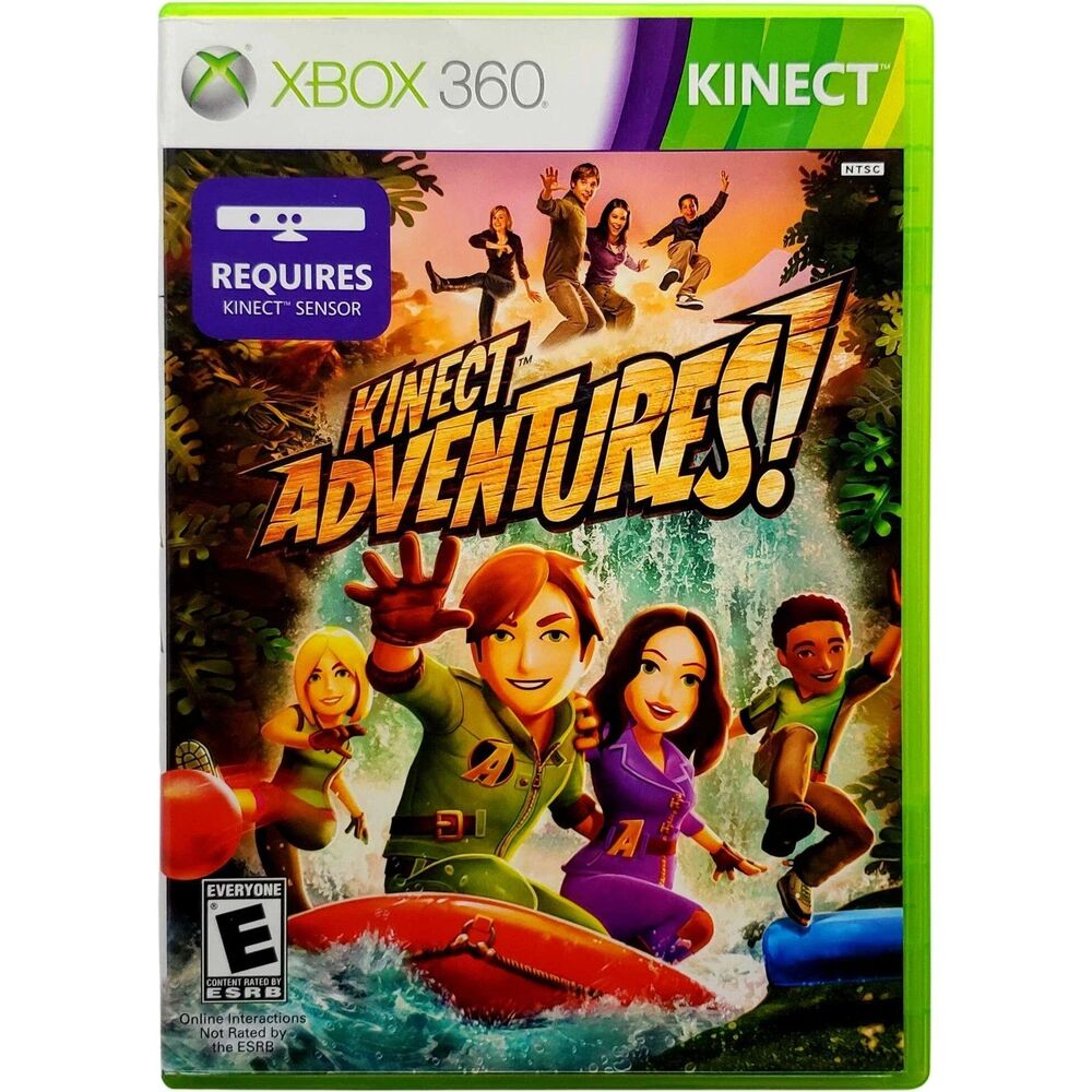 Kinect Adventures - Microsoft Xbox 360  Kinect Sensor Card Included - Picture 3 of 4